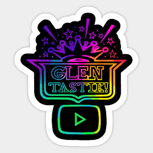 Neon Glentastik Sticker